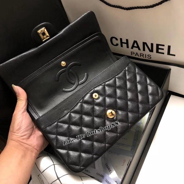 CHANEL女包 1112 金/銀扣 小顆粒球紋皮 香奈兒鏈條斜挎包 Chanel單肩女包 djc1229